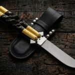 Bumblebee Handmade 440C Stainless Steel Original Filipino Balisong Butterfly Knife with Brass and Carabao Horn Handle | 24cm EDC Flipper Gift for Him | BF-18