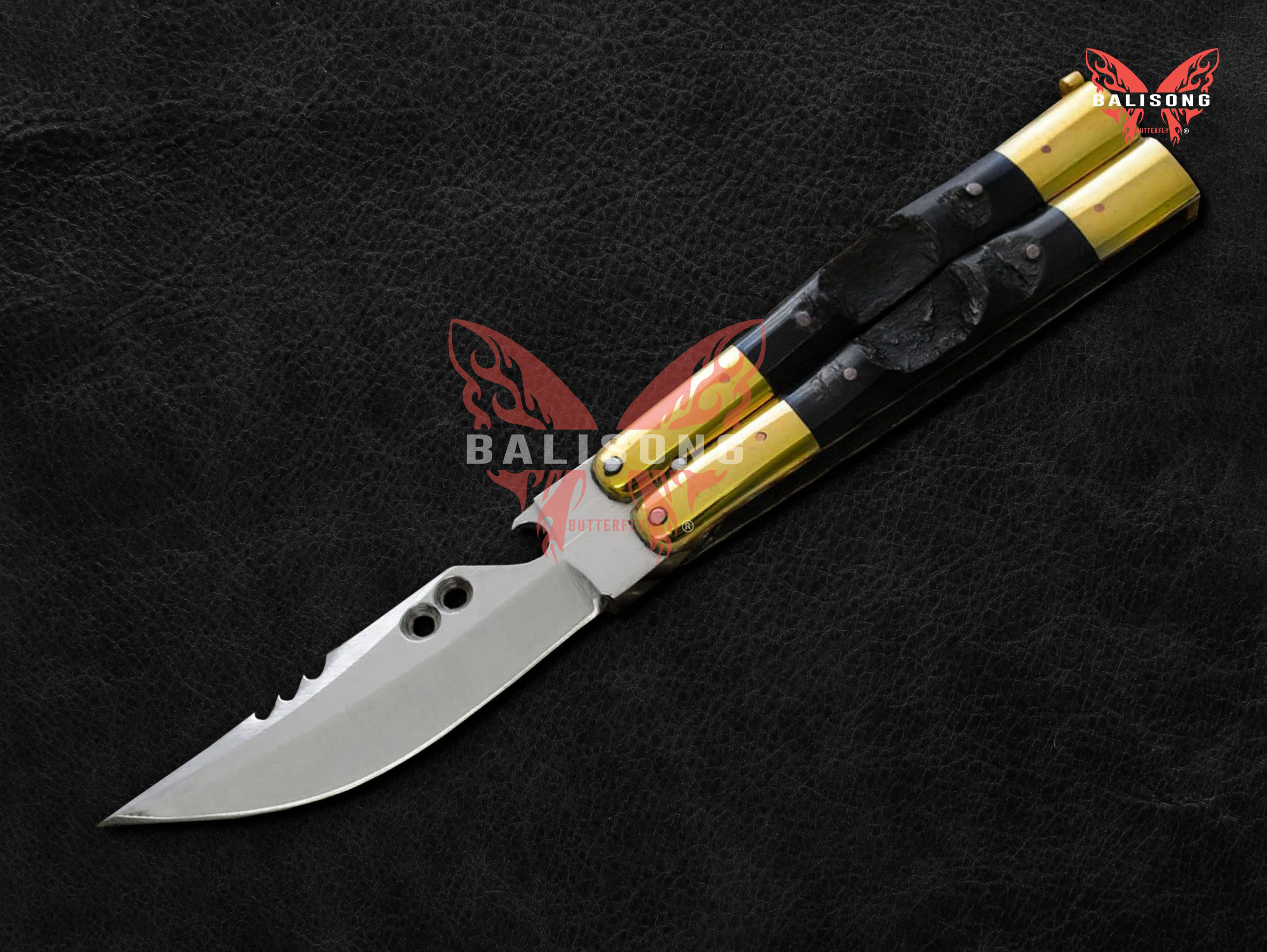 BF-08 Asian Palm Civet Original Filipino Balisong butterfly Knife