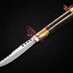 BF-51 Glow Worm Vg10 Original Filipino Balisong butterfly Knife