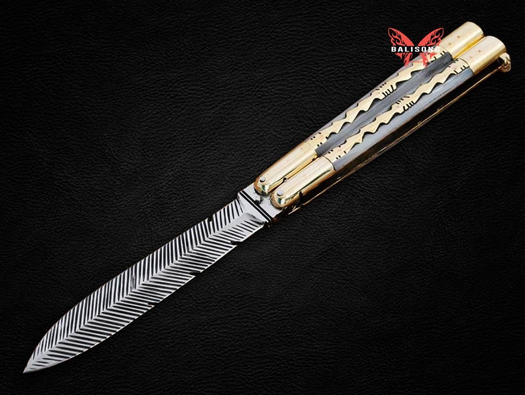 BF79 Monarch D2 Tool Steel Original Filipino Balisong butterfly Knife
