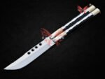 BF-87 Mule D2 Tool Steel Original Filipino Balisong butterfly Knife - Image 3