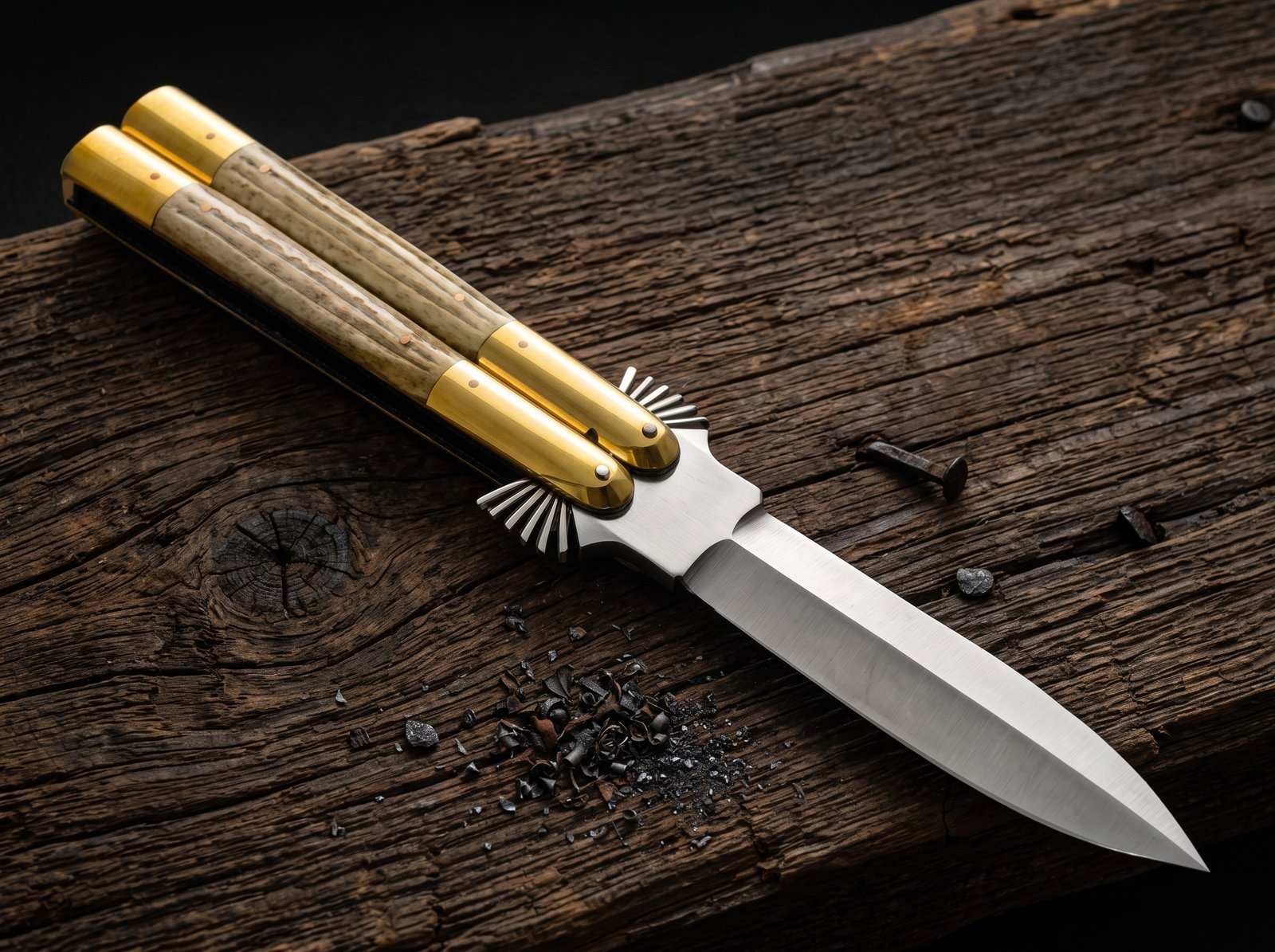 2 Bird 440c Original Filipino Balisong butterfly Knife BF-16 - Image 1