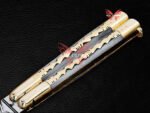 BF-79 Monarch D2 Tool Steel Original Filipino Balisong butterfly Knife - Image 3