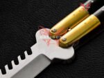 BF-14 Beetle 440c Original Filipino Balisong butterfly Knife - Image 4