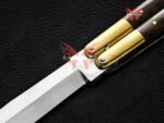 BF-53 Golden-Crowned Vg10 Original Filipino Balisong butterfly Knife - Image 2