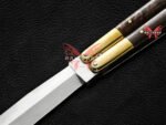 BF-60 Hoopoe High Carbon Steel Original Filipino Balisong butterfly Knife - Image 4