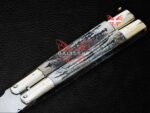 BF-89 Newt D2 Tool Steel Original Filipino Balisong butterfly Knife - Image 3