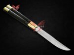 BF-74 Malayan Civet High Carbon Steel Original Filipino Balisong butterfly Knife - Image 5