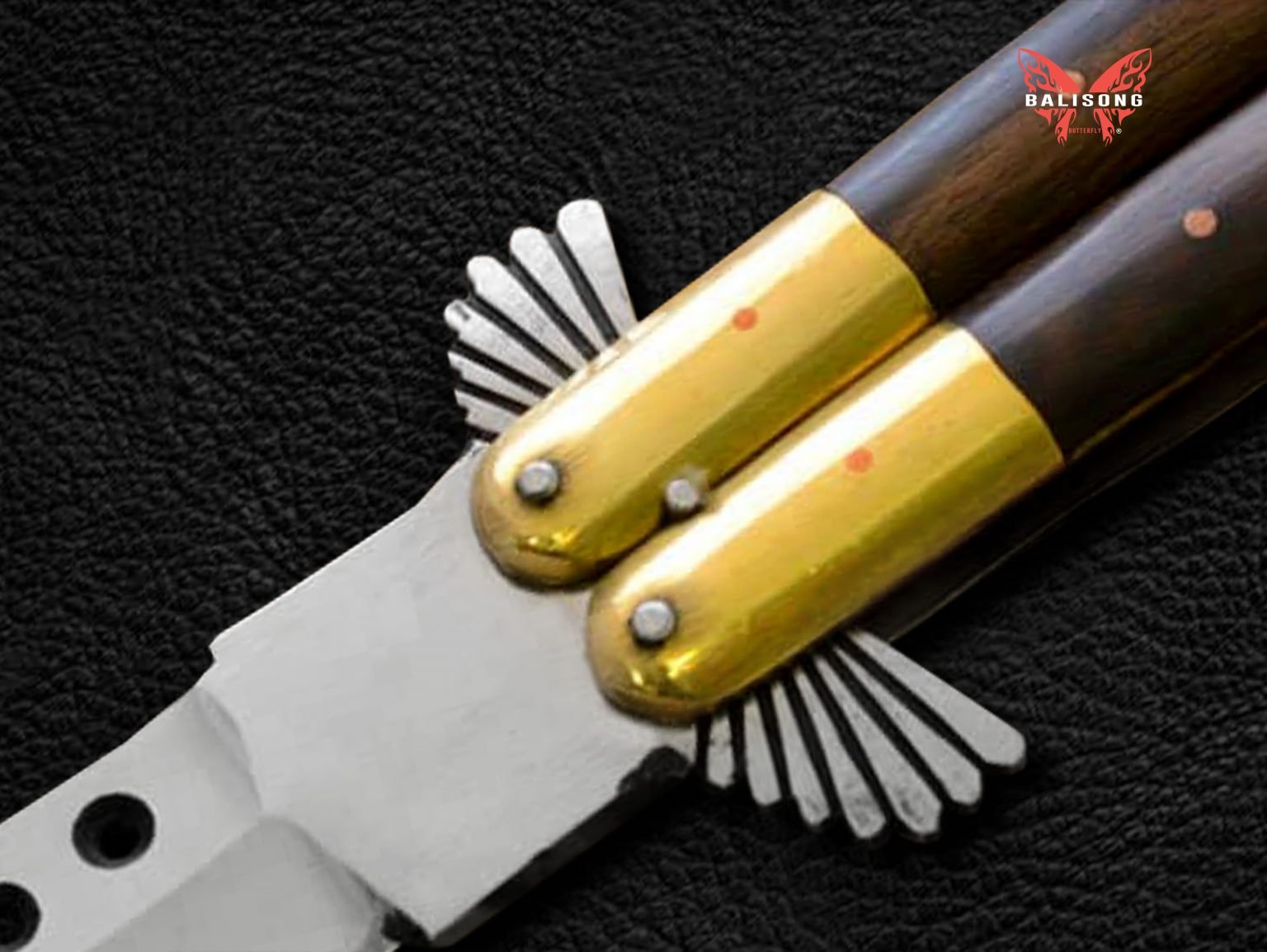 BF10 Barb 440c Original Filipino Balisong butterfly Knife Balisong