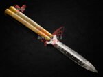 BF-20 Caterpillar 440c Original Filipino Balisong butterfly Knife - Image 5