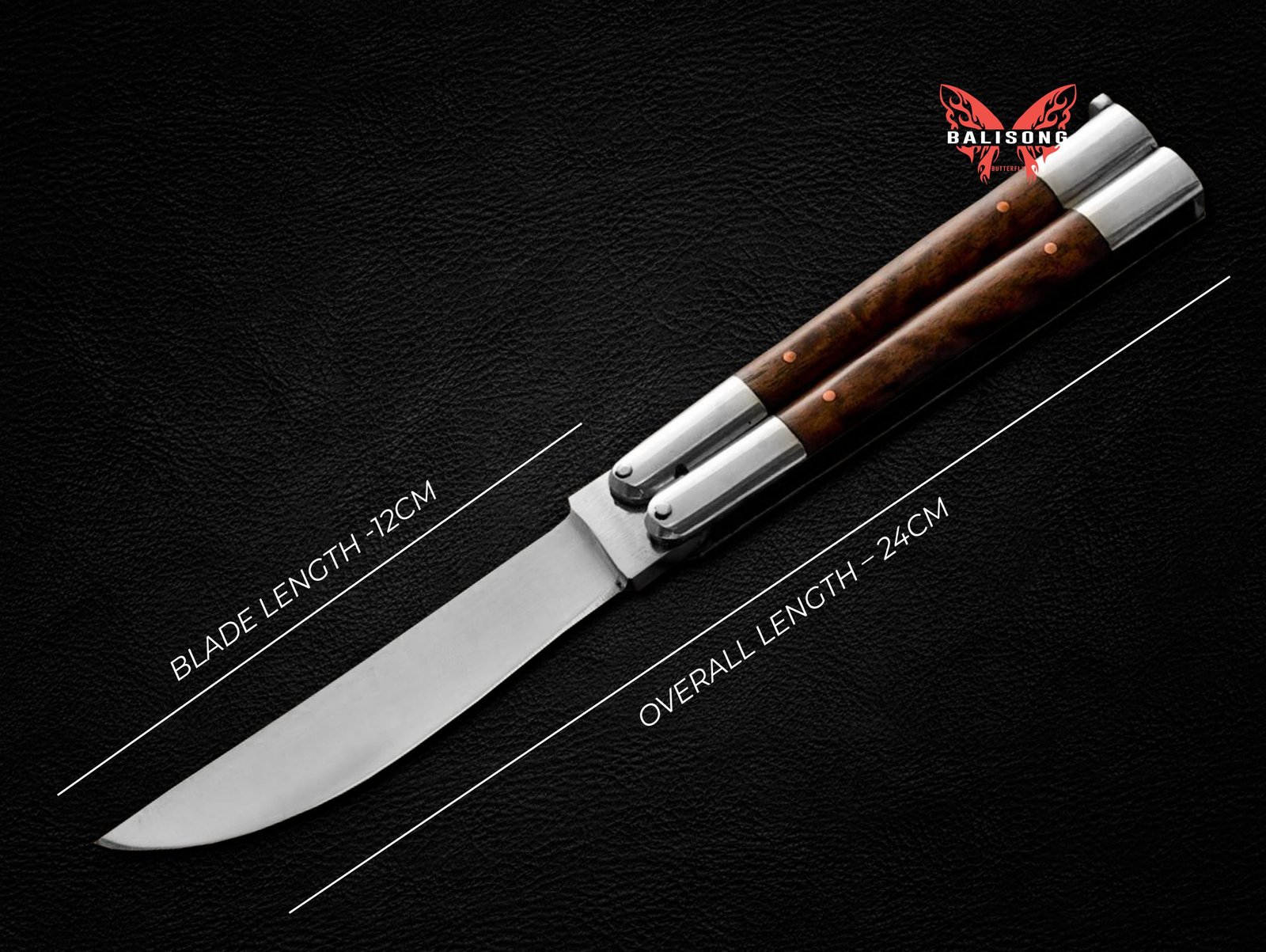 BF24 Cockatoo 440c Original Filipino Balisong butterfly Knife