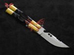 BF-08 Asian Palm Civet Original Filipino Balisong butterfly Knife - Image 5