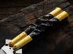 Bumblebee balisong butterfly knife closed