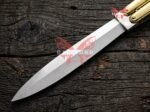 Close up of the Human balisong butterfly knife blade, second view