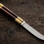 Cow Handmade VG10 Super Steel Original Filipino Balisong Butterfly Knife with Brass and Kamagong Wood Handle | 24cm EDC Flipper Gift for Him | BF-27