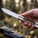 Musang Asian Palm Civet Handmade 440C Stainless Steel Original Filipino Balisong Butterfly Knife with Brass and Deer Horn Handle | 29cm Full Size Collector Gift | BF-07