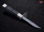 BF-128 Philippine Visayan Damascus Steel Blade Butterfly Balisong Knife USA Made Gift For Him With Beautiful Handle - Image 2