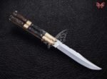 BF-114 Filipino Traditional D2 Steel Beautiful Blade Butterfly Balisong Knife USA Made Gift For Him With Rose Wood Handle Best Quality Knife - Image 3
