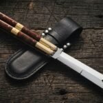 Amihan Filipino Traditional Series D2 Steel Beautiful Butterfly Balisong Knife USA Made With Rose Wood Handle BF-99