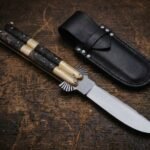 Tanglaw Filipino Traditional D2 Steel Beautiful Blade Butterfly Balisong Knife USA Made Gift For Him With Rose Wood Handle BF-104