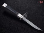 BF-123 Philippine Visayan Damascus Steel Blade Butterfly Balisong Knife USA Made Gift For Him With Beautiful Handle - Image 2