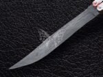BF-126 Philippine Visayan Damascus Steel Blade Butterfly Balisong Knife Black Sheet USA Made Gift For Him With Beautiful Handle - Image 3