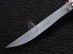 BF-130 Philippine Visayan Damascus Steel Blade Butterfly Balisong Knife USA Made Gift For Him With Beautiful Handle - Image 3