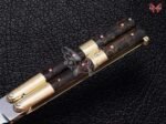 BF-111 Filipino Traditional D2 Steel Beautiful Dagger Blade Butterfly Balisong Knife USA Made Gift For Him With Rose Wood Handle - Image 4