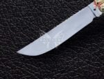 BF-122 Philippine Visayan D2 Steel Blade Butterfly Balisong Knife USA Made Gift For Him With Stag Horn Handle - Image 3