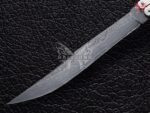 BF-127 Philippine Visayan Damascus Steel Blade Butterfly Balisong Knife USA Made Gift For Him With Beautiful Handle - Image 3
