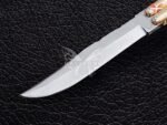 BF-114 Filipino Traditional D2 Steel Beautiful Blade Butterfly Balisong Knife USA Made Gift For Him With Rose Wood Handle Best Quality Knife - Image 4