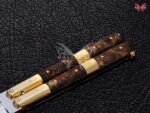 BF-94 Pandayan Traditional Series D2 Steel Beautiful Butterfly Balisong Knife USA Made With Cool Handle - Image 3