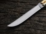 Close up of the Kalayaan balisong butterfly knife blade