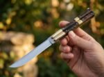 Kalayaan balisong butterfly knife held in hand