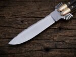 Close up of the Tanglaw balisong butterfly knife blade