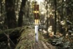 Handmade D2 Steel Balisong Knife with Rosewood & Brass Bolsters Handle | Custom Butterfly Knife with Leather Sheath BF-131 - Image 3