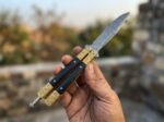 Ginto balisong butterfly knife held in hand