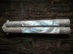 Perlas balisong butterfly knife closed