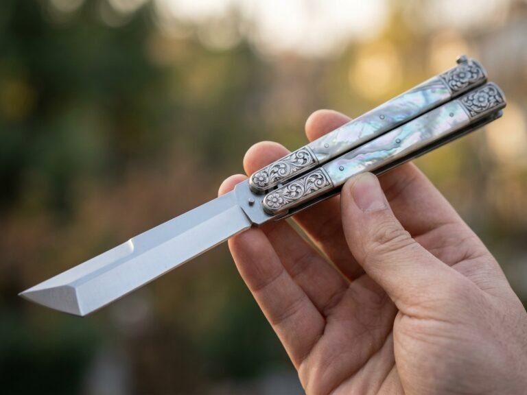 Perlas D2 Tanto Balisong Prime