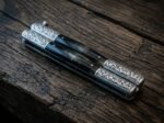 Uling balisong butterfly knife closed, second view