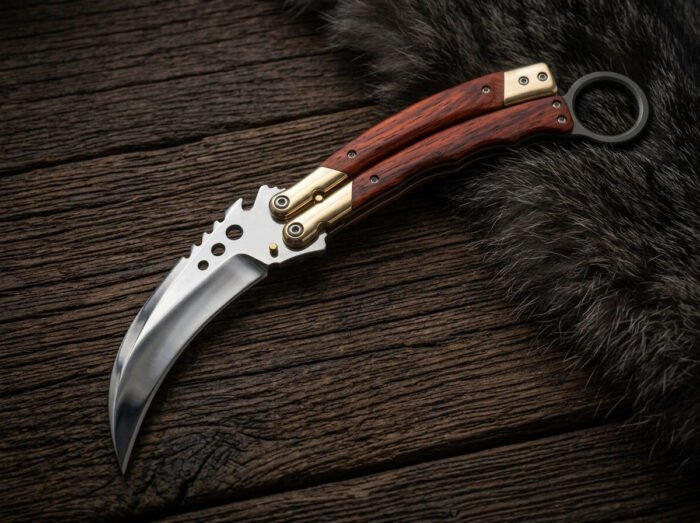 Tala Handmade Karambit Balisong Butterfly Knife