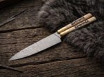 Kislap balisong chef knife open with the blade showing