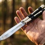 Mongrel Handmade D2 Tool Steel Original Filipino Balisong Butterfly Knife with Brass and Kamagong Wood Handle | 29cm Full Size Collector Gift | BF-81